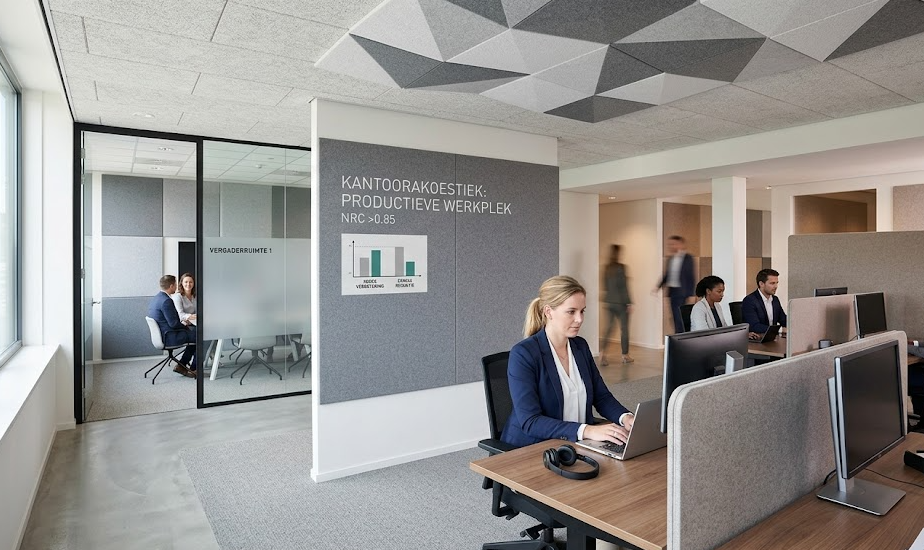 Kantoorakoestiek: zo wordt je werkplek productiever | Slim Werkgeven