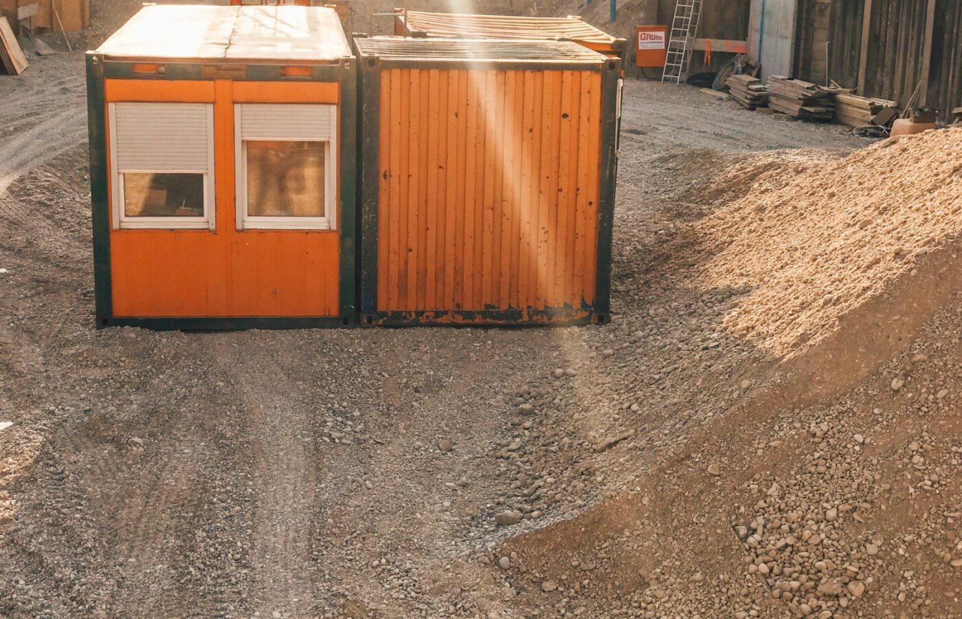 Rust op locatie met een tijdelijke unit die met je project meebeweegt
